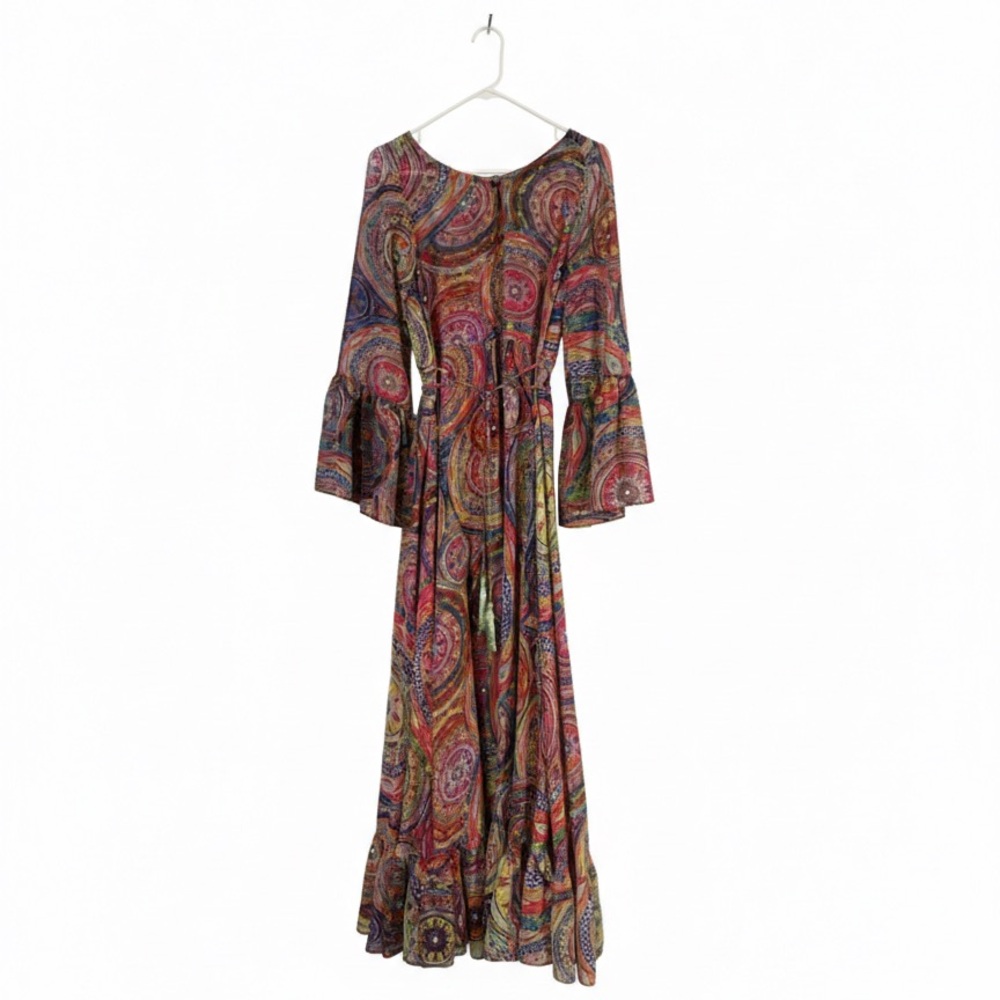 ✨HOST PICK✨ ALEXIS Charisma Maxi Dress in Mystic Paisley Print Flounce - Picture 2 of 8
